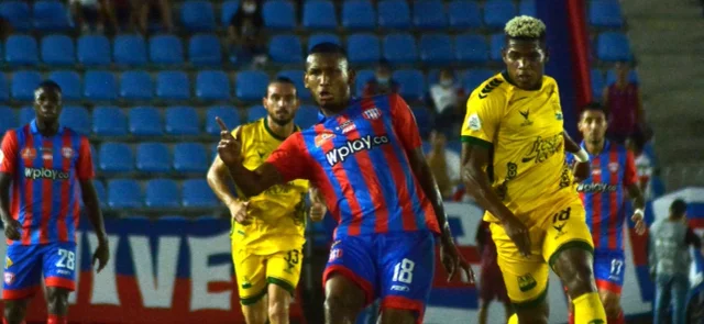 Unión Magdalena fue castigado tras el partido frente a Bucaramanga. / Foto: VizzorImage - Gustavo Pacheco