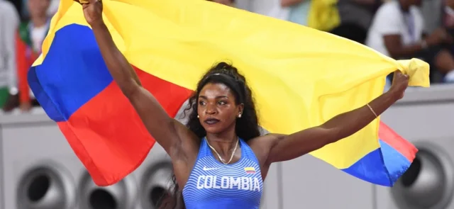 Caterine Ibargüen obtuvo más de 38.000 votos / Foto AFP