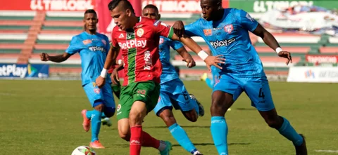 Cortuluá y Unión empataron 1-1. Foto: VizzorImage / Juan Jose Horta