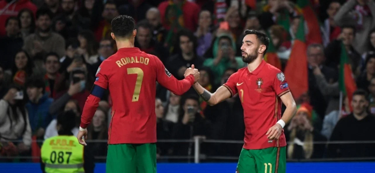 Portugal celebra el paso al Mundial / Foto AFP