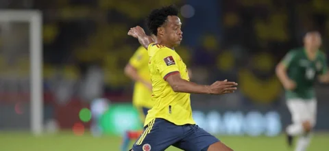 Cuadrado ante Bolivia / Foto AFP