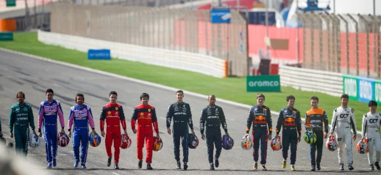 Corredores de la F1/ AFP