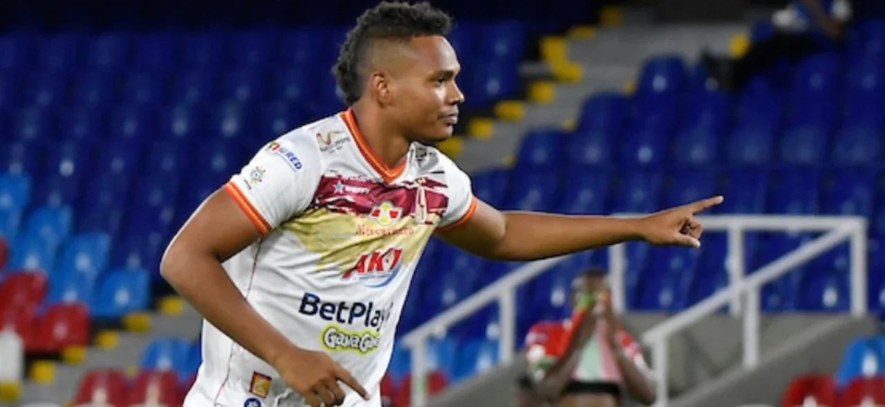 Luis Miranda, delantero de Tolima/ Vizzorimage