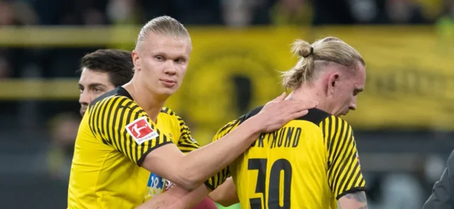 Haaland regresó a las canchas / Foto AFP