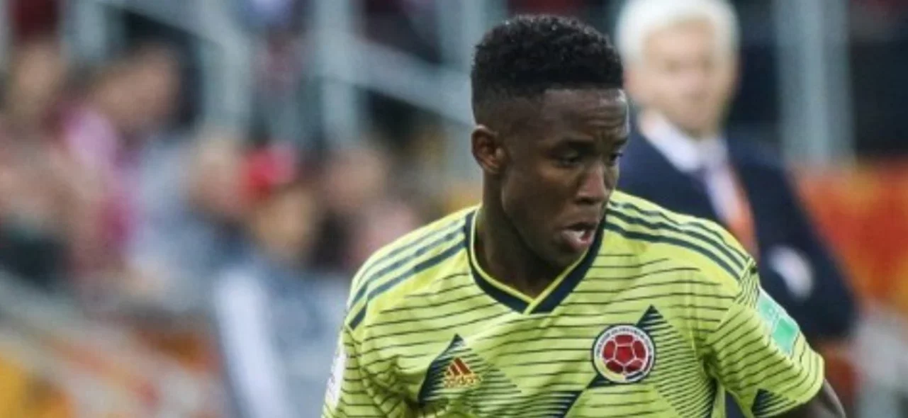 Luis Sinisterra, delantero de la Selección Colombia/ AFP