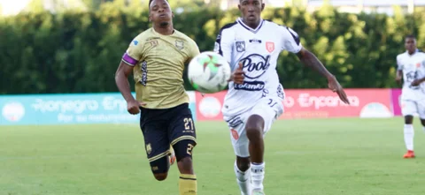 Envigado venció 2-1 a Águilas Doradas. Foto: VizzorImage / Andrés Felipe Álvarez