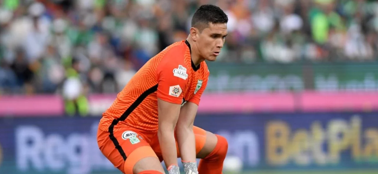 Aldair Quintana, arquero de Nacional | Foto: VizzorImage / Luis Benavides