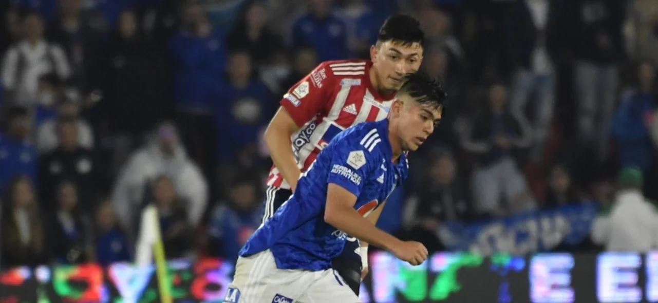 Millonarios y Junior cierran la fecha 13. / Foto: VizzorImage - Luis Ramírez