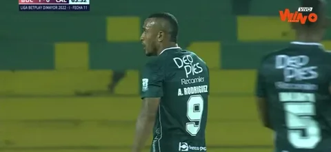 Ángelo Rodríguez, delantero de Cali.
