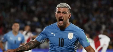 De Arrascaeta, figura de Uruguay/ AFP