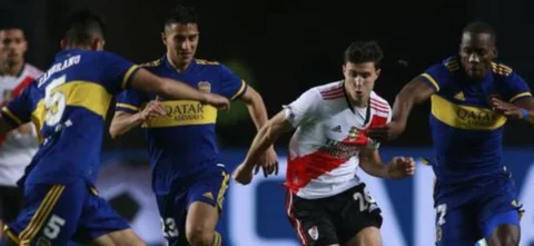 River y Boca se roban todas las miradas / AFP
