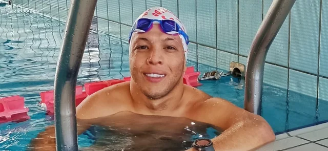 Nelson Críspin, atleta colombiano / Foto suministrada por prensa