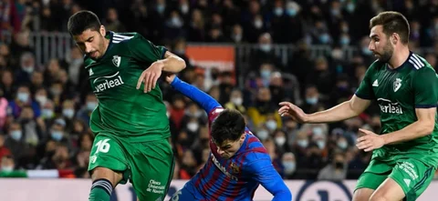 Barcelona goleó a Osasuna / Foto AFP