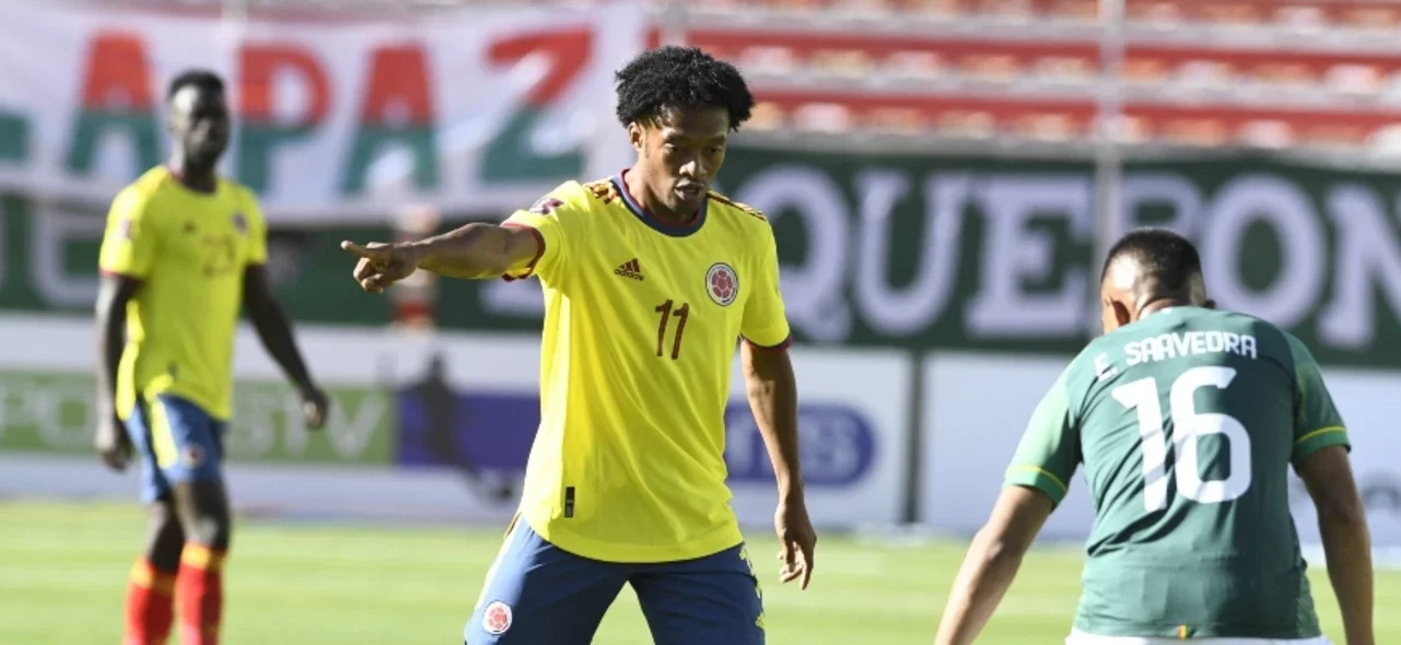 Colombia está en la séptima casilla de la Eliminatoria. / Foto: FCF