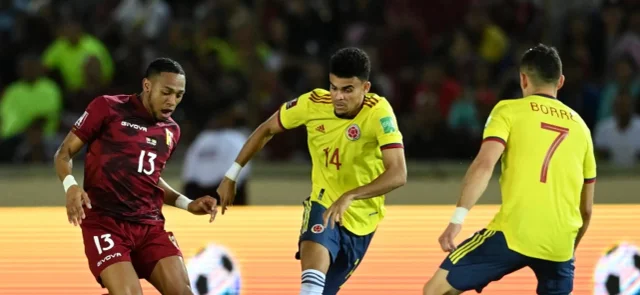 Venezuela vs Colombia / Foto AFP