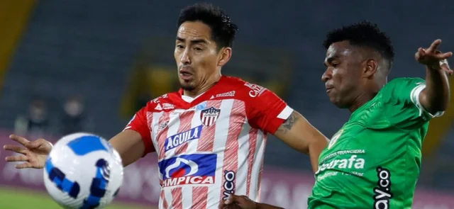 La Equidad y Junior empataron en la Sudamericana / AFP