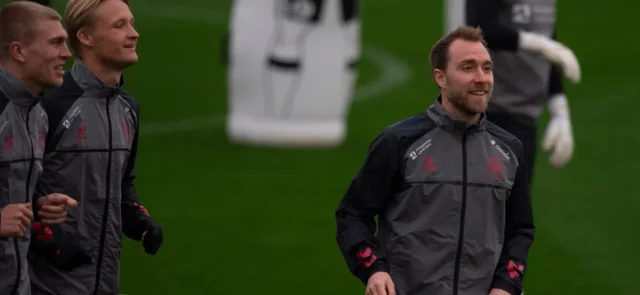 Eriksen volvió a la selección / Foto AFP