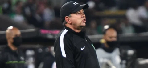 Hernán Darío Herrera, técnico de Atlético Nacional. / Foto: VizzorImage - Luis Benavides