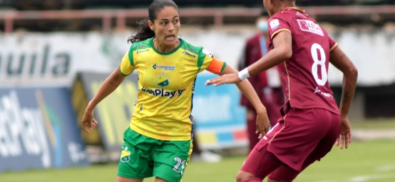 Huila y Tolima empataron 1-1. Foto: VizzorImage / Sergio Reyes
