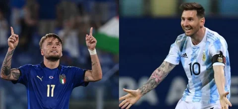 Italia vs. Argentina, dos potencias que se citan en una 'Finalissima' / Fotos AFP