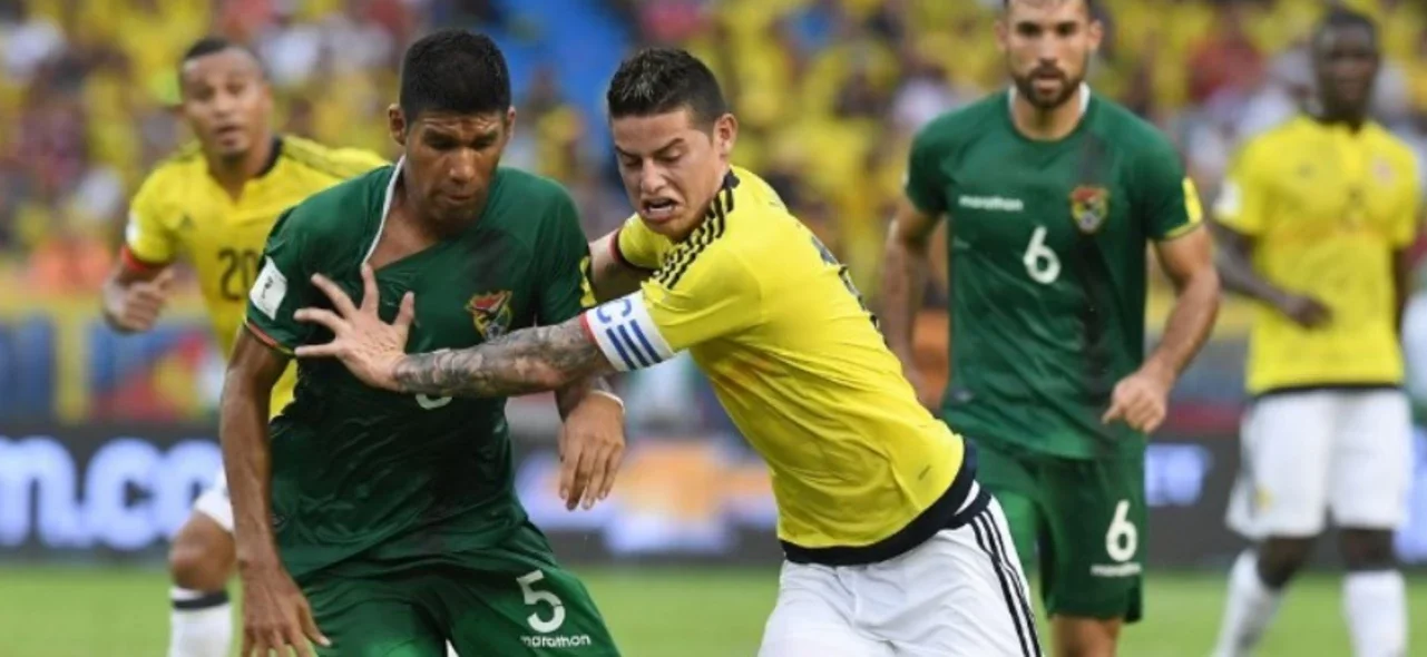 Colombia siempre ha vencido a Bolivia como local en Eliminatorias/ AFP