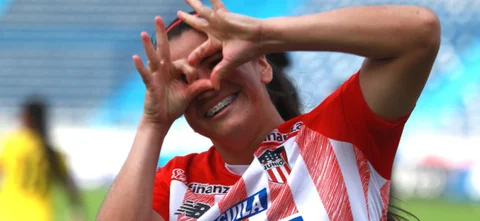 Junior le ganó 4-0 a Bucaramanga. Foto: VizzorImage / Jesús Rico