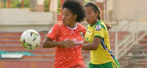 Llaneros y Huila empataron 2-2. Foto: VizzorImage / Juan Herrera