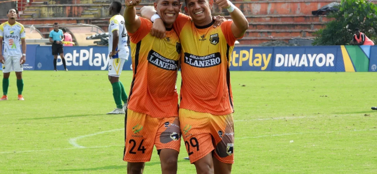 Llaneros derrotó 2-1 a Huila. Foto: VizzorImage / Juan Carlos Rincon