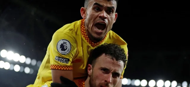 Luis Díaz jugó 56 minutos en el triunfo de Liverpool. / Foto: AFP