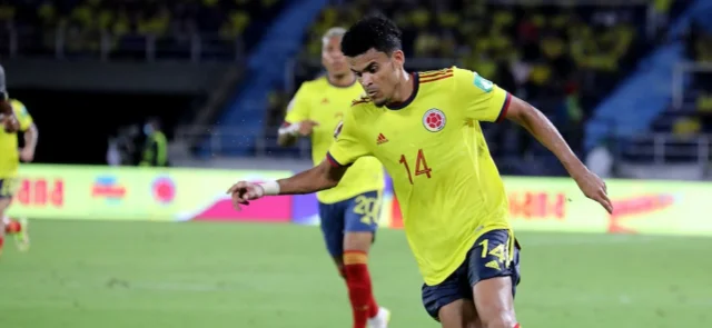 Luis Díaz, jugador de la selección Colombia. / Foto: VizzorImage - Jairo Cassiani