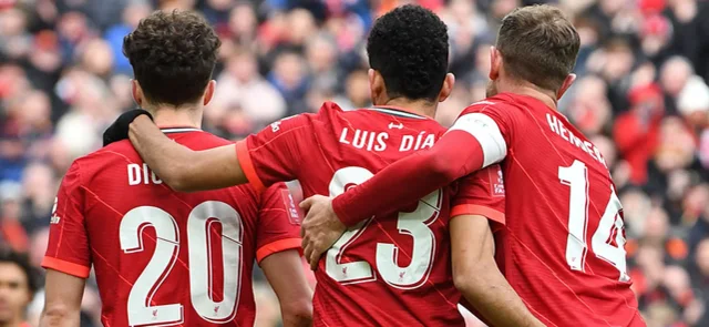 Luis Díaz, colombiano en Liverpool. / Foto: AFP