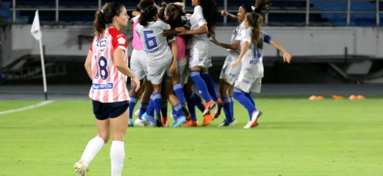 Millonarios venció 2-0 a Junior. Foto: VizzorImage / Jesus Rico