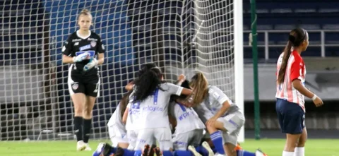 Millonarios derrotó 0-2 a Junior. / Foto: VizzorImage - Jesús Rico