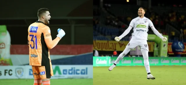 Álvaro Montero y Gerardo Ortiz, arqueros con más vallas invictas en la Liga. / Fotos: VizzorImage