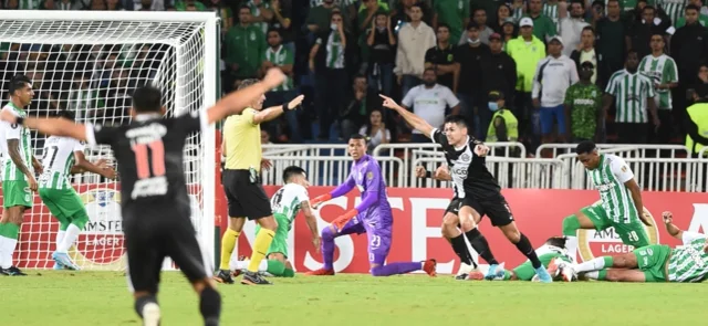 Nacional cayó 2-4 frente a Olimpia en la Libertadores. / Foto: AFP