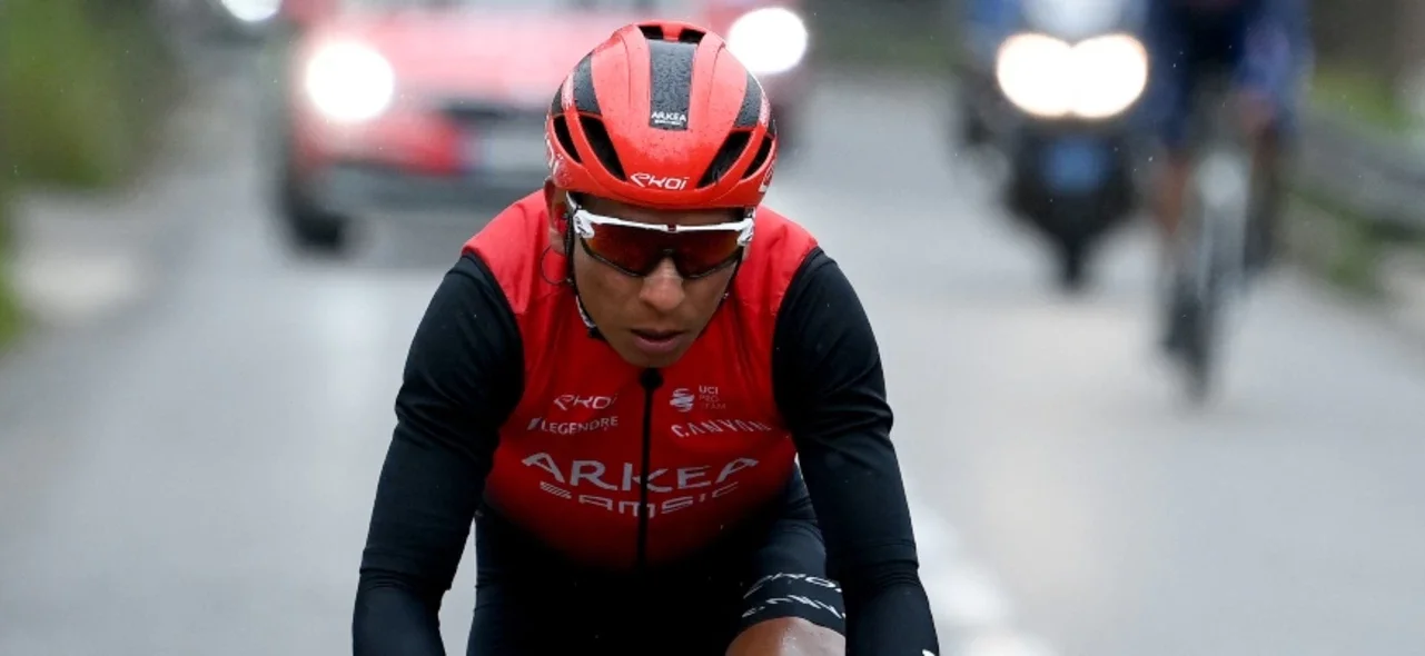 Nairo Quintana, segundo en la Vuelta a Cataluña. / Foto: AFP