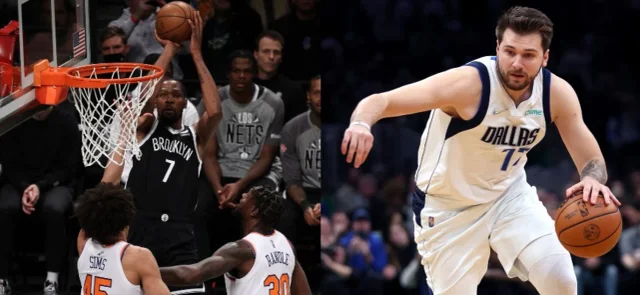 Durant y Doncic brilla en triunfos de Nets y Mavericks / Fotos AFP