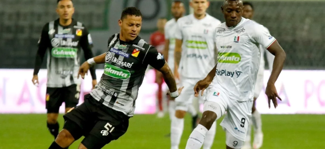 Once Caldas recibió a Pereira en la jornada 10 de la Liga BetPlay 2022 / Foto: VizzorImage / John Jairo Bonilla