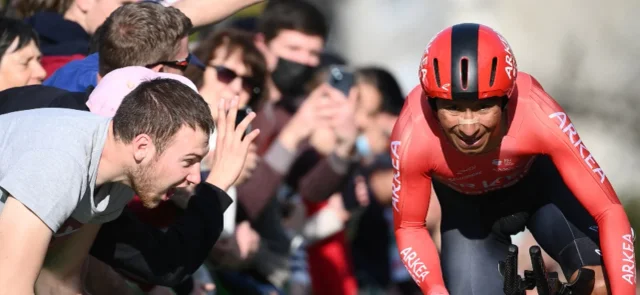 Nairo es noveno en la clasificación general. / Foto: AFP