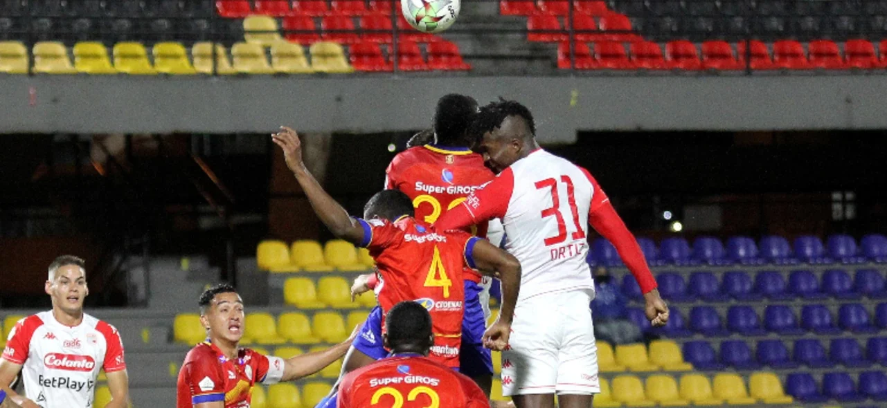 Santa Fe derrotó 1-0 a Pasto. Foto: VizzorImage / Leonardo Castro