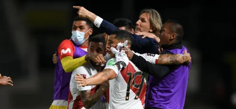 Perú ocupa la quinta casilla con 21 puntos. / Foto: AFP