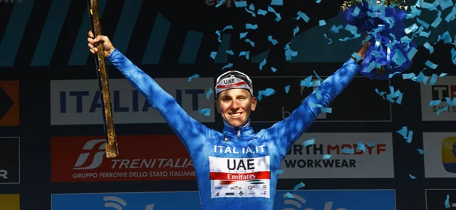 Tadej Pogacar, campeón de la Tirreno-Adriático. / Foto: AFP