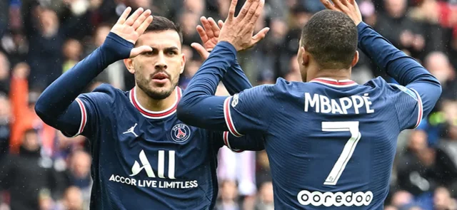 PSG goleó 3-0 a Bordeaux. / Foto: AFP