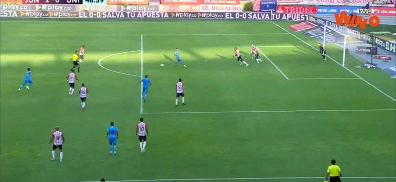 Por poco Unión anota ante Junior