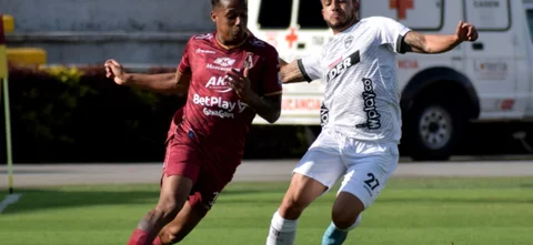 Patriotas derrotó 2-1 a Tolima. Foto: VizzorImage / Joan Orjuela