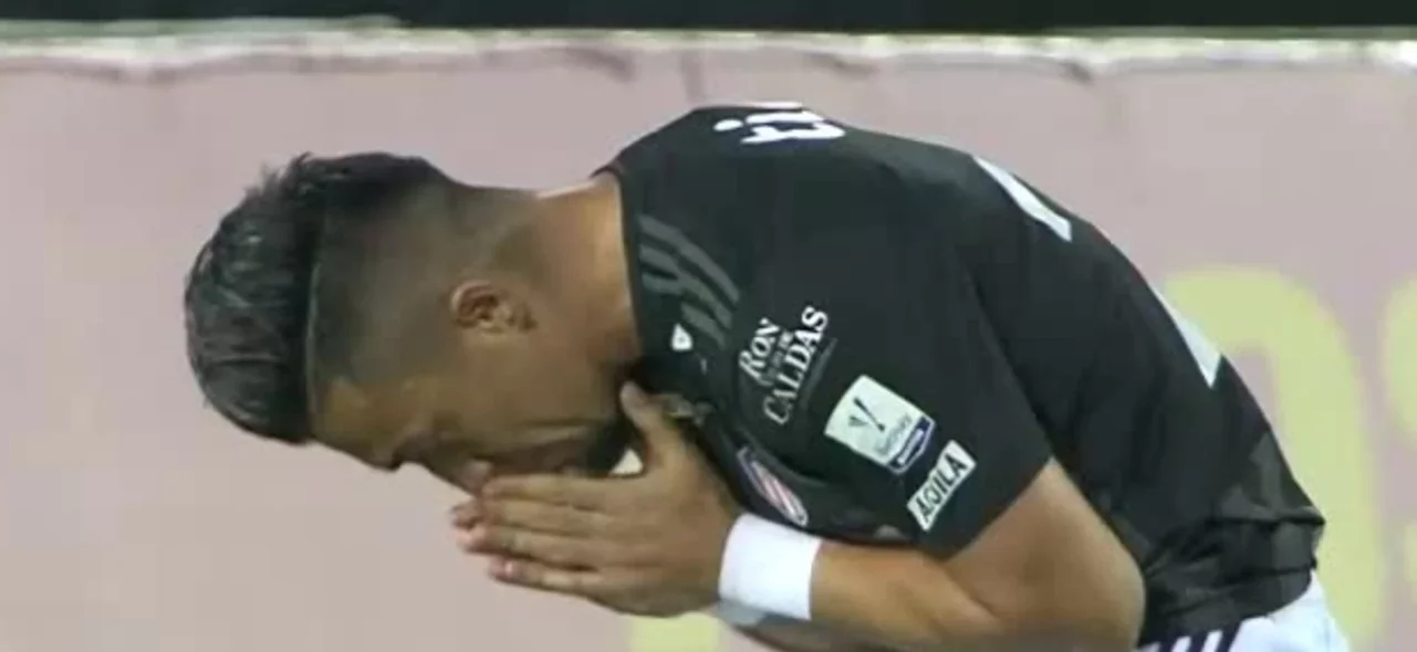 Fernando Uribe, delantero de Junior.