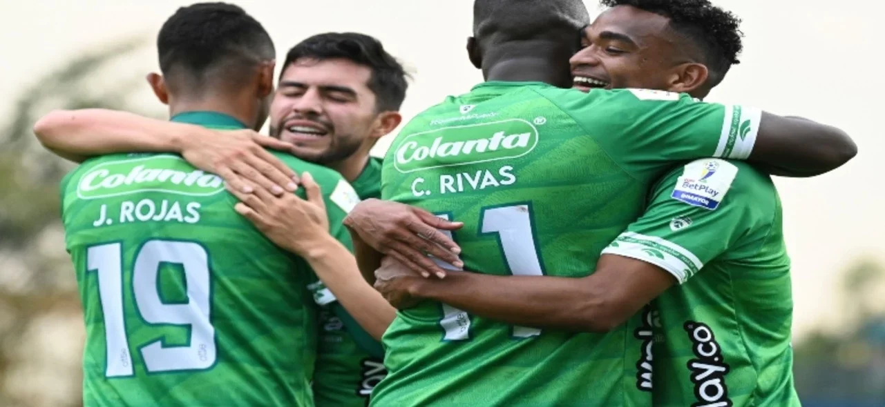 Triunfo de la Equidad frente al Bucaramanga - VizzorImage / Samuel Norato