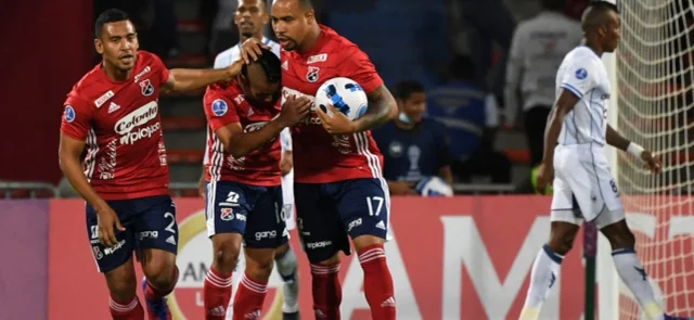 Medellín celebra el triunfo en Copa Sudamericana / Foto AFP