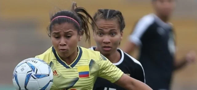Leicy Santos, figura de la Selección Colombia Femenina/ AFP