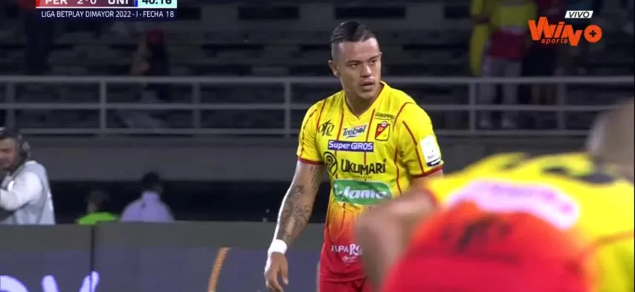 Palo de Pereira frente a Unión Magdalena.